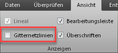 Gitternetzlinien